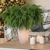 Móveis Simulação Transfronteiriça Decoração de Pinha de Natal Flor de Plástico Decoração Artificial Flor Artificial Flor de Plástico Acessórios de Galho de Pinheiro Único