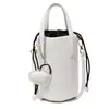 Bolsa de Cubo Coreana Simple de Color Sólido Nueva al por Mayor Bolso de Mano de Nicho Moda Versátil Bolso Cruzado de Gama Alta para Mujer