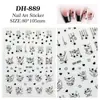 Pegatinas para Uñas Cielo Estrellado Estilo Francés, Líneas Planas Versátiles, Corazones, Estrellas, Pegatinas para Uñas DIY, Accesorios, Estilo Dh