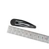 Clip de gota de pintura negra, clip lateral de 3 a 9 cm, protección del medio ambiente de Guangdong, clip BB, clip para el cabello DIY, accesorios al por mayor