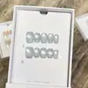Darryson [Sky Realtime] Diário Contas de Vidro Curtas Olho de Gato Nail Art Lantejoulas para Unhas Peças de Unha Usadas na Mão