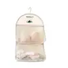 Bolsa colgante para calcetines, organizador colgante de armario multicapa para ropa interior de estudiante, esencial para colgar en la pared del dormitorio