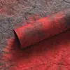 Piedra Papel Tijera de Agua, Papel con Patrón de Piedra Hecho a Mano Gota de Agua, Papel Plisado Texturizado, Empaque de Flores, Material de Envoltura Floral Desgarrable a Mano para Ramo