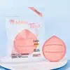 Life Girls Crema Mousse Polvo Translúcido Ligero Esponja de Maquillaje Extra Grande Suave Malvavisco Base Impecable Air Cushion Huevo de Belleza