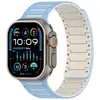 Adecuado para Bandas de Apple Watch Apple Watch S1-10 Correa Magnética de Silicona Dinámica de Colores Piano Ultra