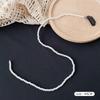 Mismo Yang Chaoyue accesorios para el cabello de perlas cadena para el cabello con borlas pasador de pelo banda para el cabello trenzado de celebridad de Internet pinza de mariposa tocado pasador