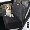 Funda Anti-suciedad para Asiento Trasero de Coche para Mascotas con Agujero para Cinturón de Seguridad