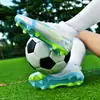 Nuevos zapatos de fútbol para hombre 2025 niños y niñas tf zapatos de entrenamiento de tachuelas rotas para niñas de primaria ag zapatos de fútbol de tachuelas largas