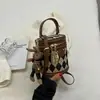Bolsas Pequenas Populares Deste Ano para Mulheres Verão 2025 Nova Moda Nicho Bolsa Transversal Textura Acolchoada Bolsa de Mão Estilo Balde