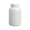 Garrafa Plástica de 500ml, Frasco Farmacêutico com Tampa de Rosca, Garrafa Redonda de 500ml, Garrafa Química de 500g com Tampa Interna