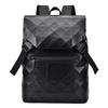 Nova mochila casual masculina diamante para viagem, bolsa de computador de grande capacidade para viagem, bolsa escolar para estudantes