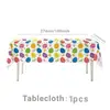 Decoraciones de fiesta temáticas de Pascua de Amazon, que incluyen vajilla desechable, manteles, platos de papel y vasos de papel