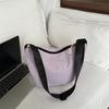 Bolsa de Tela Juvenil Estilo Japonés Moderna Versátil Verano 2025 Nuevo Gran Capacidad Versión Coreana Bolso de Hombro Cruzado Tote para Mujer