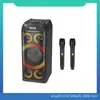 Caixa de Som Bluetooth Portátil para Exterior Festa Subwoofer Dupla Caixa de Som Estéreo Festa ao Ar Livre