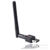 Tarjeta de red inalámbrica receptor wifi tarjeta de red usb con antena tarjeta de red 300m adaptador inalámbrico portátil mini