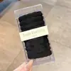 2026 Novo Elástico de Cabelo Durável de Alta Elasticidade para Mulheres, Elegante Acessório de Cabelo para Rabo de Cavalo Alto, Faixa de Cabelo Sem Costura com Fio
