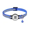 Collar Anti-pérdida para Gatos Nuevo Transfronterizo Localizador Inteligente de Código QR para Mascotas Cubierta Protectora para Collar de Gato Airtag en stock