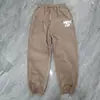 Conjunto de Moletom com Capuz e Calça Estilo de Rua com Design de Espuma Impressa, Tendência Hip-Hop Skateboard Casual Feminino Calça de Moletom com Forro