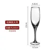 Juego de Copas de Champán de Cristal para el Hogar, Copa de Vino Tinto, Copa de Cóctel, Copa de Vino de Estilo Europeo Creativo