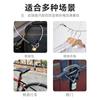 Cuerda de secado de cable de acero de doble hebilla recubierta de goma con anillo de tracción cable de acero antirrobo fabricantes mayoristas
