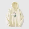 Nova Chegada de Outono Moletom de Marca Tendência Masculino 2026 Jaqueta Novo Estilo para Outono e Inverno, Engrossado com Estampa Vintage e Capuz