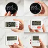 Temporizador Cocina Multifuncional Montaje en Pared Recordatorio Alarma Sonora Reloj Despertador para Uso Profesional Estilo Japonés Cocina Cuenta Regresiva Temporizador Magnético