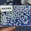 Diamantes Cultivados Igi em Forma de Pera 0,5-3 Quilates Diamantes Cultivados em Laboratório Cor D Diamantes Soltos em Forma de Pera Fornecimento de Fábrica Atacado