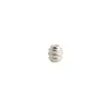 Contas espaçadoras com rosca de prata S925 prata lisa cristal pulseira colar acessórios pingente DIY charme componentes de joias