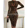 Nova Roupa Feminina de Exportação Estilo Europeu e Americano Transfronteiriço Cor Contrastante Elástico Sexy Decote Halter Vestido Slim Sexy Justo ao Corpo