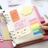 Direto da fábrica Caderno de notas A6 Hand Book 6 furos folha solta placa de PP transparente plástico diário placa de proteção da página interna