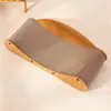 Rascador para gatos y nido para gatos todo en uno, resistente al desgaste, resistente a los arañazos, no suelta pelo, cartón corrugado grueso, apto para todas las estaciones, rascador para gatos de gran tamaño
