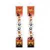 Exclusivo para comercio exterior transfronterizo de Amazon: Banner de puerta de Halloween, bandera de jardín, pancarta, pareado, cubierta de puerta, bandera de decoración de fiesta
