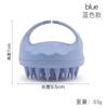 Cepillo de Champú de Paja de Trigo Cepillo de Masaje Degradable Herramienta para Baño de Cabello Cepillo Portátil para el Hogar en stock Impresión de LOGO de Fábrica