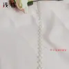Materiales para Recorte de Bordes de Ventilador DIY: Cinta Jacquard de Perlas, Adorno de Borde de Bambú con Forma de Diamante, Cinta de los Ocho Tesoros, Adorno de Estilo Antiguo Hanfu