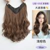 Peluca al por mayor de fábrica para mujer, cabello largo ondulado grande en forma de U, nuevo en forma de V, invisible, cabello largo lacio, postizo