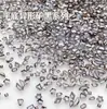 Rhinestones Irregulares de Fondo Plano Negros Serie Deslumbrante Pequeños Mini Cristales de Fondo Plano Accesorios para Uñas Artísticas Uñas Portátiles