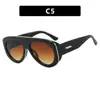 Gafas de Sol Aviador Kedun 2025 Estilo Nuevo Gafas de Sol de Moda Europeas y Americanas para Mujer Estilo Callejero Protección Solar