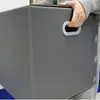Caixa de armazenamento e dobrável de plástico corrugado extra-grossa e à prova d'água para mudança, uma ferramenta mágica para embalagem doméstica e rotatividade
