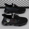 Nuevos Zapatos Deportivos Transfronterizos de Talla Grande, Zapatos para Aumentar la Altura, Zapatos Tejidos Fly, Zapatos Clásicos Versátiles para Uso Diario al Aire Libre para Hombre, Zapatos Transpirables
