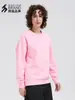 Sudadera de Cuello Redondo Sino-Alemana de Mezcla de Algodón-Poliéster Grueso de 430g, Modelo Mayorista Rentable Y430 Sudadera de Algodón Copo de Nieve
