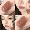Herorange Brillo de Estrella Brillante Esmalte de Labios con Brillo Perlado Labial Acuoso Labial con Brillo Fino Labial Explosivo Transfronterizo