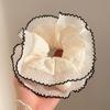 Scrunchies de Otoño e Invierno de Alta Gama, Ligas para el Cabello Estilo Coreano Ins, Cuerdas para el Cabello de Mujer, Bandas para el Cabello, Accesorios para el Cabello, Adornos para el Cabello al Por Mayor