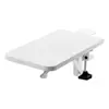 Reposamuñecas Plegable para Computadora Alfombrilla para Ratón Protector de Muñeca Reposamanos Reposabrazos de Escritorio para Computadora Tablero de Extensión de Escritorio
