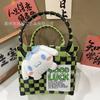 Fabricante Bolso Tejido de PVC Cesta para Verduras Bolso de Regalo DIY Bolso Pequeño Bolso de Mano Colorido Bolso de Mano para Dama Mujer