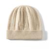 Sombrero nuevo de cachemira 2023 para hombre y mujer, otoño e invierno, circunferencia de cabeza grande, versátil, cálido, grueso, con protección para las orejas, de lana tejida, gorro frío