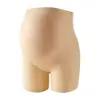 31109 Pantalones de Seguridad para Maternidad Anti-Exposición de Seda de Hielo sin Costuras con Soporte Abdominal, Suaves y Amigables con la Piel, Entrepierna Transpirable, Disponibles en Tres Colores