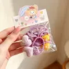 Gomas para el pelo de estilo coreano para niños, Diademas de animales, Gomas elásticas que no dañan el pelo, Cuerdas para el pelo de bebé lindas, 8 piezas en una bolsa