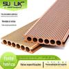 Hanze fornece piso de plástico madeira madeira plástico piso de madeira plástico três gerações ecológico Madeira co-extrudido piso de madeira plástico terraço piscina piso externo