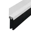 Tira cepillo de aleación de aluminio para panel fotovoltaico de ascensor para eliminación de polvo, sellado y limpieza; cepillo de limpieza de material PBT de nylon con cerdas suaves, precio de fábrica
