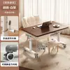 Escritorio de computadora móvil para dormitorio, mesa de noche ajustable, escritorio simple para oficina en casa, mesa larga, banco de trabajo, escritorio para estudiante